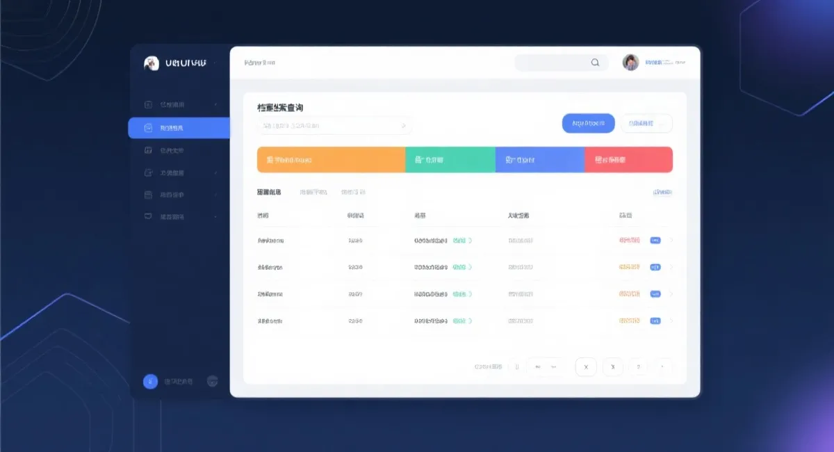 官方计划归档查询界面